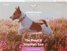 Tablet Screenshot of animalhospitalofnewportrichey.com